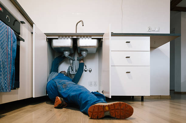 Professional Leak Detection technician working in East Falmouth, MA